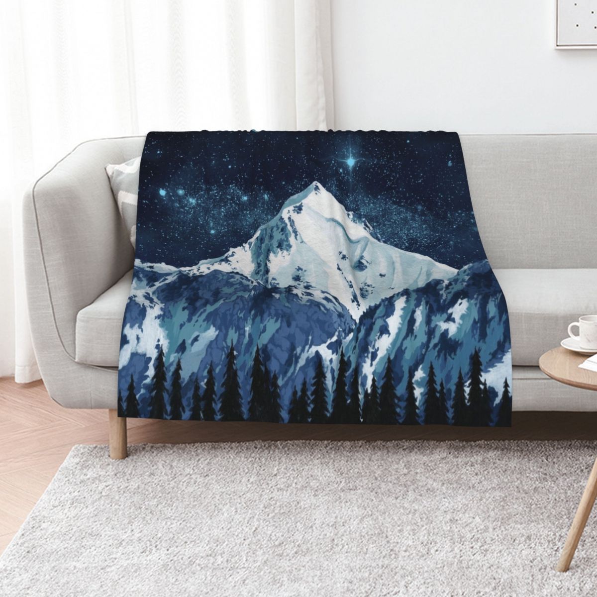 Alaska Night Sky 1 Wurfdecke,  – Custom Night Sky Bewertung und Preis